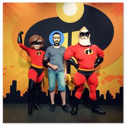 Bob Parr (Mr. Incredible), Helen Parr (Elastigirl), Art of Disney Animation