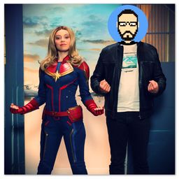 Captain Marvel, Disney Blockbuster Café