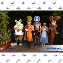 Alice, Mad Hatter, March Hare, White Rabbit, Alice's Curious Labyrinth